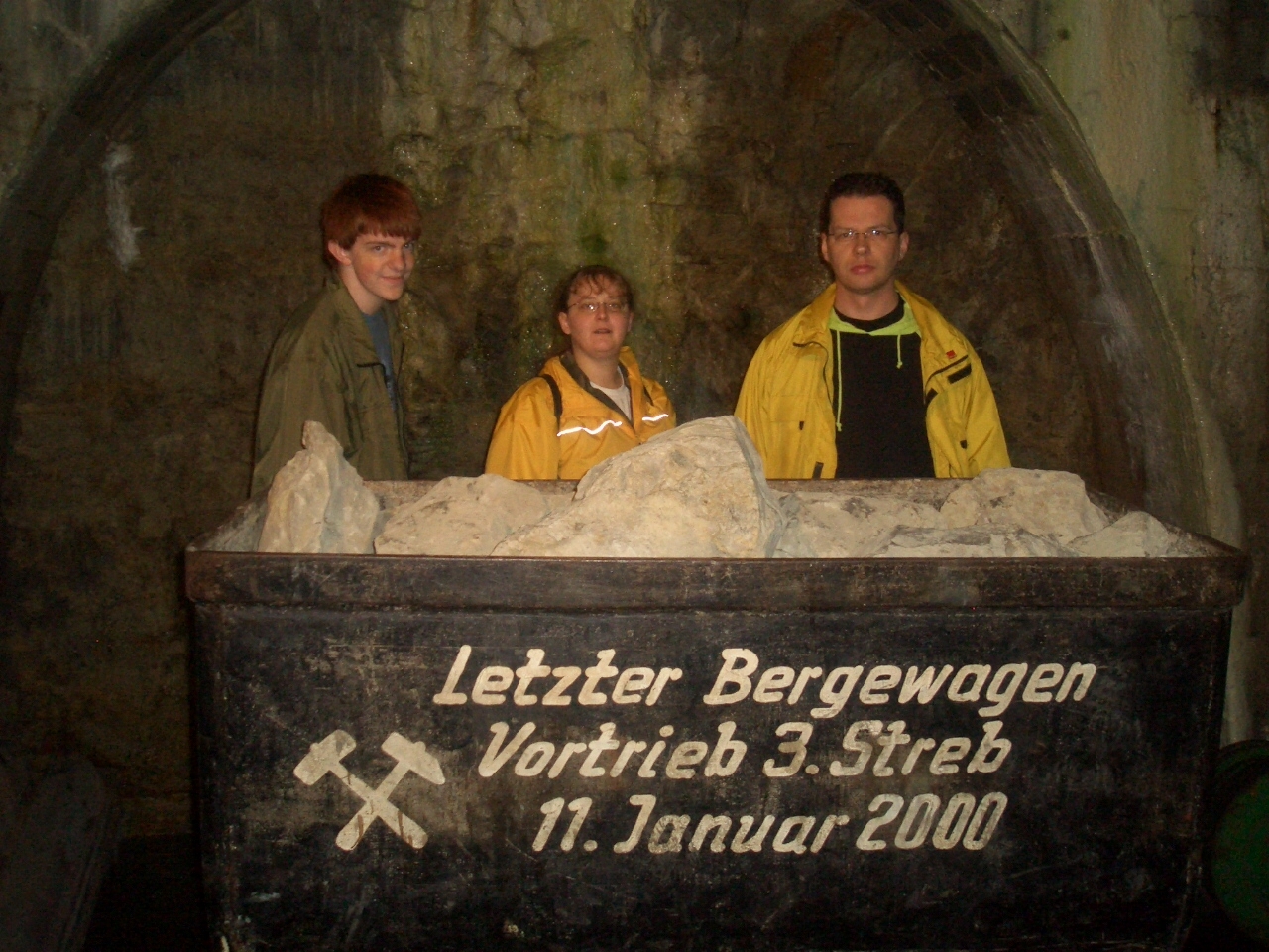 so tief unter der Erde!